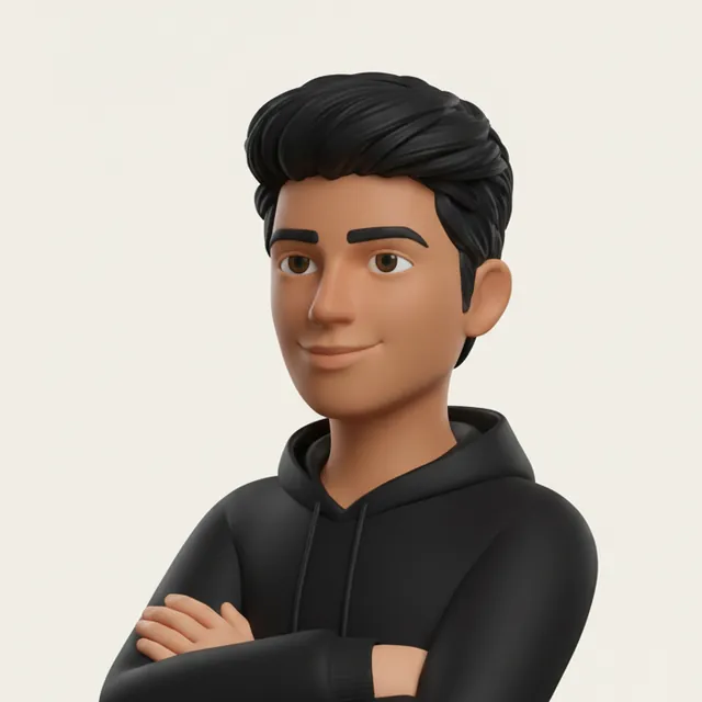 3D avatar portrait of Harris Smith